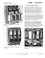 Preview for 34 page of Eaton Cutler-Hammer 150 VCP-WR 1500 Instructions For The Use, Operation And Maintenance