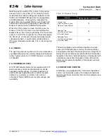 Preview for 39 page of Eaton Cutler-Hammer 150 VCP-WR 1500 Instructions For The Use, Operation And Maintenance