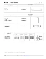 Preview for 65 page of Eaton Cutler-Hammer 150 VCP-WR 1500 Instructions For The Use, Operation And Maintenance