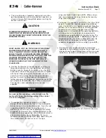 Preview for 23 page of Eaton Cutler-Hammer 150DHP-VR1000 Instructions For Installation, Operation And Maintenance