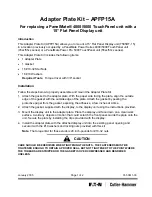 Preview for 1 page of Eaton Cutler-Hammer APFP15A Quick Start Manual