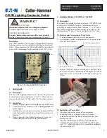 Eaton Cutler Hammer C30CN Series Instruction Sheet preview