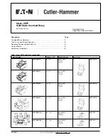 Eaton Cutler-Hammer CEP7 Series Instruction Leaflet предпросмотр