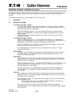 Preview for 4 page of Eaton Cutler-Hammer D64 Series Instruction Manual