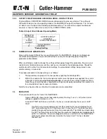 Предварительный просмотр 8 страницы Eaton Cutler-Hammer D64 Series Instruction Manual