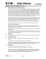 Preview for 10 page of Eaton Cutler-Hammer D64 Series Instruction Manual