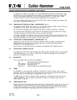 Preview for 7 page of Eaton Cutler-Hammer D64RP14 Series Instruction Manual