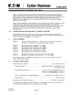 Preview for 10 page of Eaton Cutler-Hammer D64RP14 Series Instruction Manual