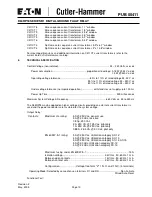 Предварительный просмотр 10 страницы Eaton Cutler-Hammer D64RP18 Instruction Manual