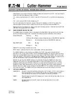 Предварительный просмотр 12 страницы Eaton Cutler-Hammer D64RPB100 Series Instruction Manual