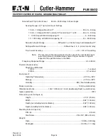 Предварительный просмотр 16 страницы Eaton Cutler-Hammer D64RPB100 Series Instruction Manual
