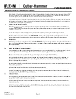 Предварительный просмотр 8 страницы Eaton Cutler-Hammer D64RPB125 Instruction Manual