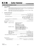 Preview for 10 page of Eaton Cutler-Hammer D64RPB125 Instruction Manual