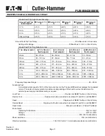 Предварительный просмотр 11 страницы Eaton Cutler-Hammer D64RPB125 Instruction Manual