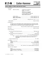 Preview for 6 page of Eaton Cutler-Hammer D64RPY2 A1 Series Instruction Manual