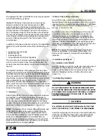 Предварительный просмотр 4 страницы Eaton Cutler-Hammer Digitrip 520M Instructions Manual