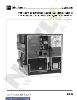 Eaton Cutler-Hammer DSII Series Instructions For Installation, Operation And Maintenance preview