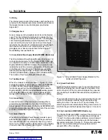 Предварительный просмотр 7 страницы Eaton Cutler-Hammer Magnum Digitrip 220+ Instructions Manual