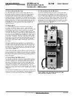 Предварительный просмотр 10 страницы Eaton Cutler-Hammer NTV Series Instruction Bulletin