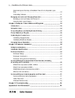 Preview for 6 page of Eaton Cutler-Hammer PanelMate ePro PS Series User Manual