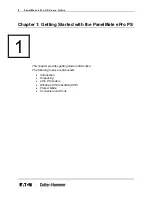 Preview for 8 page of Eaton Cutler-Hammer PanelMate ePro PS Series User Manual