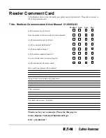 Предварительный просмотр 49 страницы Eaton Cutler-Hammer PanelMate Modicon Manual