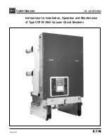 Preview for 1 page of Eaton Cutler-Hammer VCP-W Instructions For Installation, Operation And Maintenance