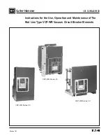 Предварительный просмотр 1 страницы Eaton Cutler-Hammer VCP-WR Series 18 Instructions For The Use, Operation And Maintenance