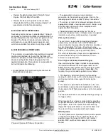 Preview for 44 page of Eaton Cutler-Hammer VCP-WR Series Instructions For The Use, Operation And Maintenance