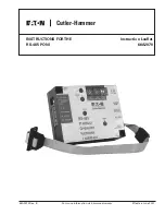 Eaton Cutler-Hammer Instruction Leaflet предпросмотр