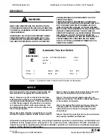 Preview for 3 page of Eaton Cutler-Hammer O & M Manual