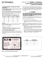 Предварительный просмотр 2 страницы Eaton CUTTLER-HAMMER Arcflash Reduction Maintenance... Application And Installation