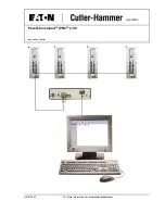 Eaton Cuttler-Hammer Pow-R-Command 100 Instruction Leaflet предпросмотр