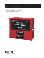 Предварительный просмотр 1 страницы Eaton DFDAP-M O & M Manual