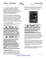 Preview for 7 page of Eaton Digitrip 3000 series Installation, Operation And Maintenance Instructions