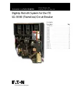 Eaton Digitrip Retrofit System Instruction Leaflet предпросмотр