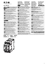 Eaton DIL-11-PI Series Instruction Leaflet предпросмотр