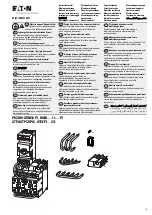 Eaton DILM -11 -PI Series Instruction Leaflet предпросмотр