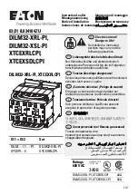 Eaton DILM32-XRL-PI Instruction Leaflet предпросмотр