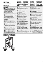 Eaton DILM95-XSP Instruction Leaflet preview