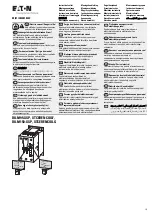 Предварительный просмотр 1 страницы Eaton DILM95-XSP Instruction Leaflet