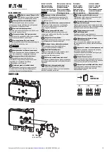 Eaton DMV160N Instruction Leaflet preview