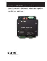 Preview for 1 page of Eaton DNP MINT Installation And Use Manual