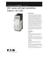 Предварительный просмотр 1 страницы Eaton DS7 Series Instructional Leaflet