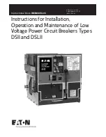 Eaton DSII Series Instructions For Installation, Operation And Maintenance предпросмотр