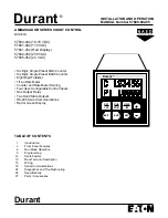 Eaton Durant AMBASSADOR 57600-402 Installation And Operation Manual preview