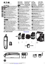 Eaton DX-COM-STICK3-KIT Instruction Leaflet предпросмотр