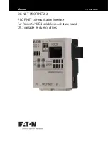 Предварительный просмотр 1 страницы Eaton DX-NET-PROFINET2-2 Manual