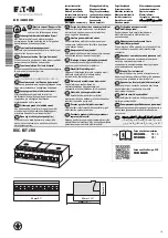 Eaton DXC-EXT-2RO Instruction Leaflet предпросмотр