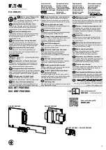 Предварительный просмотр 1 страницы Eaton DXG-NET-PROFIBUS Instruction Leaflet